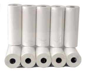 110/20/12/Z Papier termiczny - rolki do drukarek termicznych KAFKA , faksu  110 mm x 20 m x 12 mm,  cena za 1 szt. Pakowane po 10 szt. w zgrzewce. Sprzedajemy tylko wielokrotności opakowań 10,20 itd.