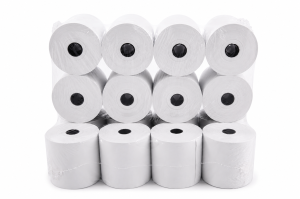 57/60 Papier termiczny - opakowanie karton 64 szt rolki do kas Elzab Mera E, Novitus Delio 57 mm x 60 m.  Sprzedajemy tylko wielokrotności opakowań,  64, 128 itd.  